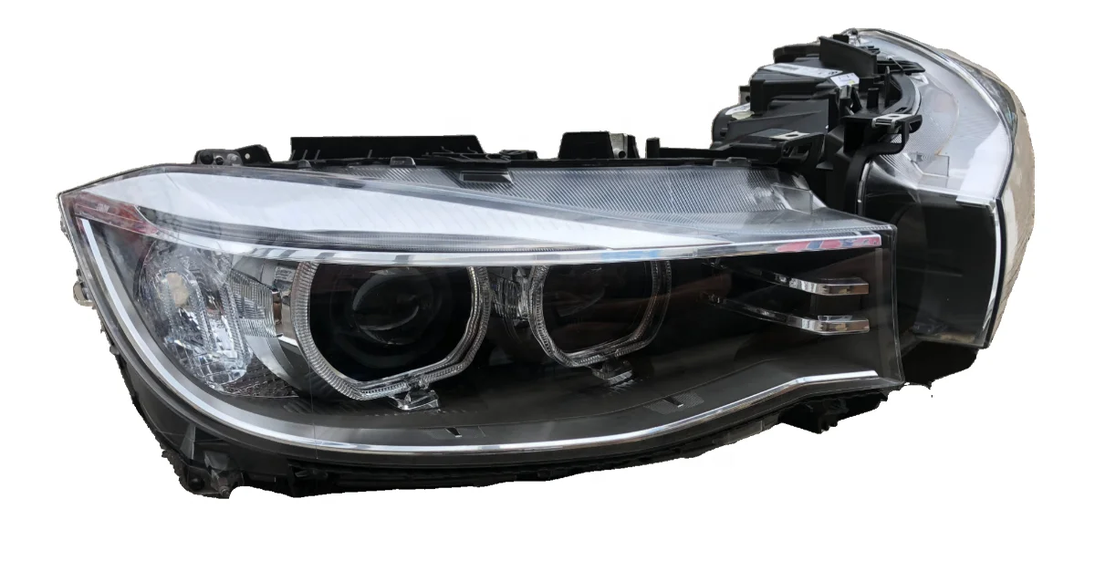 Classic Popular 3GT Series F34LCI Front Headlights LED Angel Aperture Day Running Lights HID Near and Far Overtaking for