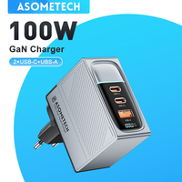 100W GaN Charger PD QC USB Fast Charger Type C Quick Charging USB C Phone Charger for iPhone 15 14 13 Pro Max Macbook Samsung