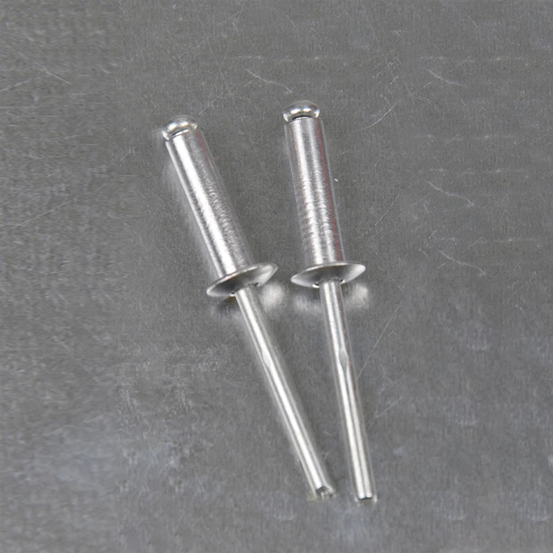 GB12618 M3.2 1/8 Rivetti Pop Rivetti testa a cupola in acciaio in alluminio testa aperta Rivetti ciechi Rivetti Rebite Rivetti a testa aperta decorazioni per la casa