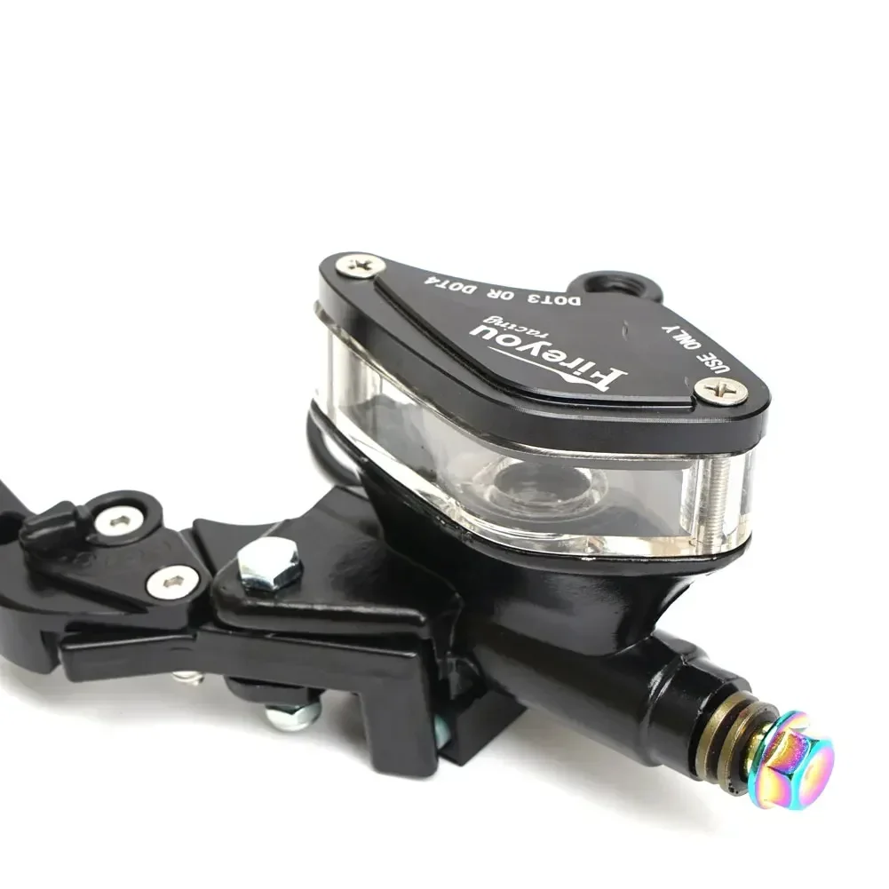7/8 "dźwignia pompy hamulcowej motocykla uchwyt hydrauliczny cylinder sprzęgła akcesoria wyścigowe uniwersalne dla HONDA Yamaha Kawasaki — zdjęcie 4