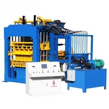 YG High Quality QT 4 -15 Fully Automatic Hydraulic Press Hollow Brick Making Machinery for Sale