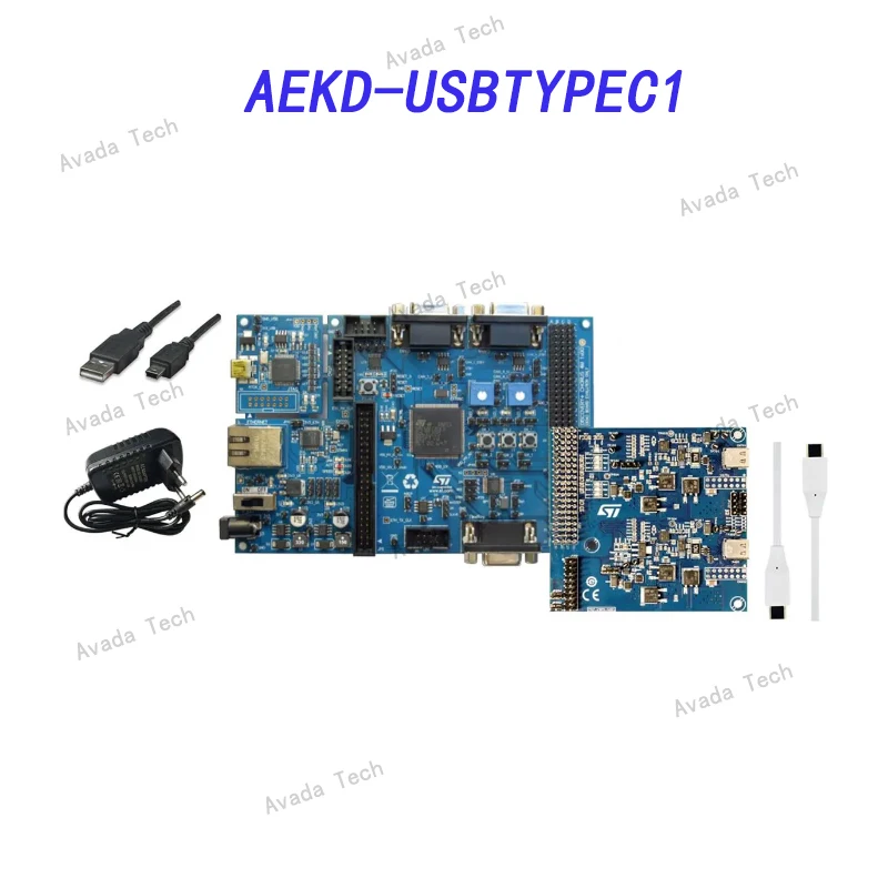 

Avada Tech AEKD-USBTYPEC1 Evaluation Board, SPC58 Chorus Series MCUs, USB Type-C Power Delivery Development, Automotive