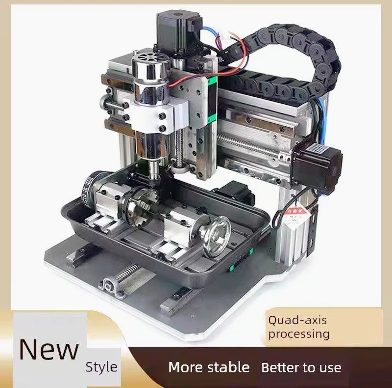 

Mini Desktop DIY CNC 3020F for 3 Axis 4 Axis 5 Axis PVC Engraving Machine CNC Router Drilling Milling Machine 500W Motor for
