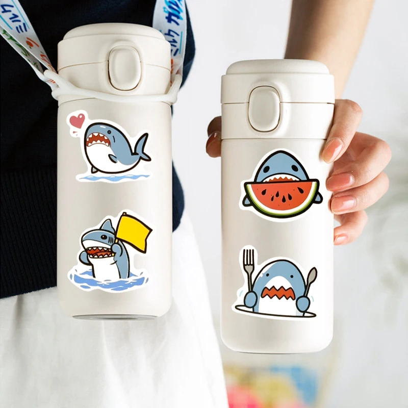 50 Pcs Shark Decals…