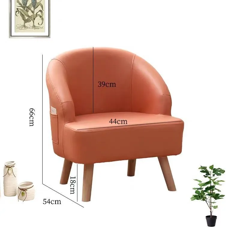 كرسي أريكة فردي صغير غير قابل للفصل يمكن أن يكون بالجملة شرفة غرفة نوم تأجير غرفة كسول الناس أريكة صغيرة صغيرة