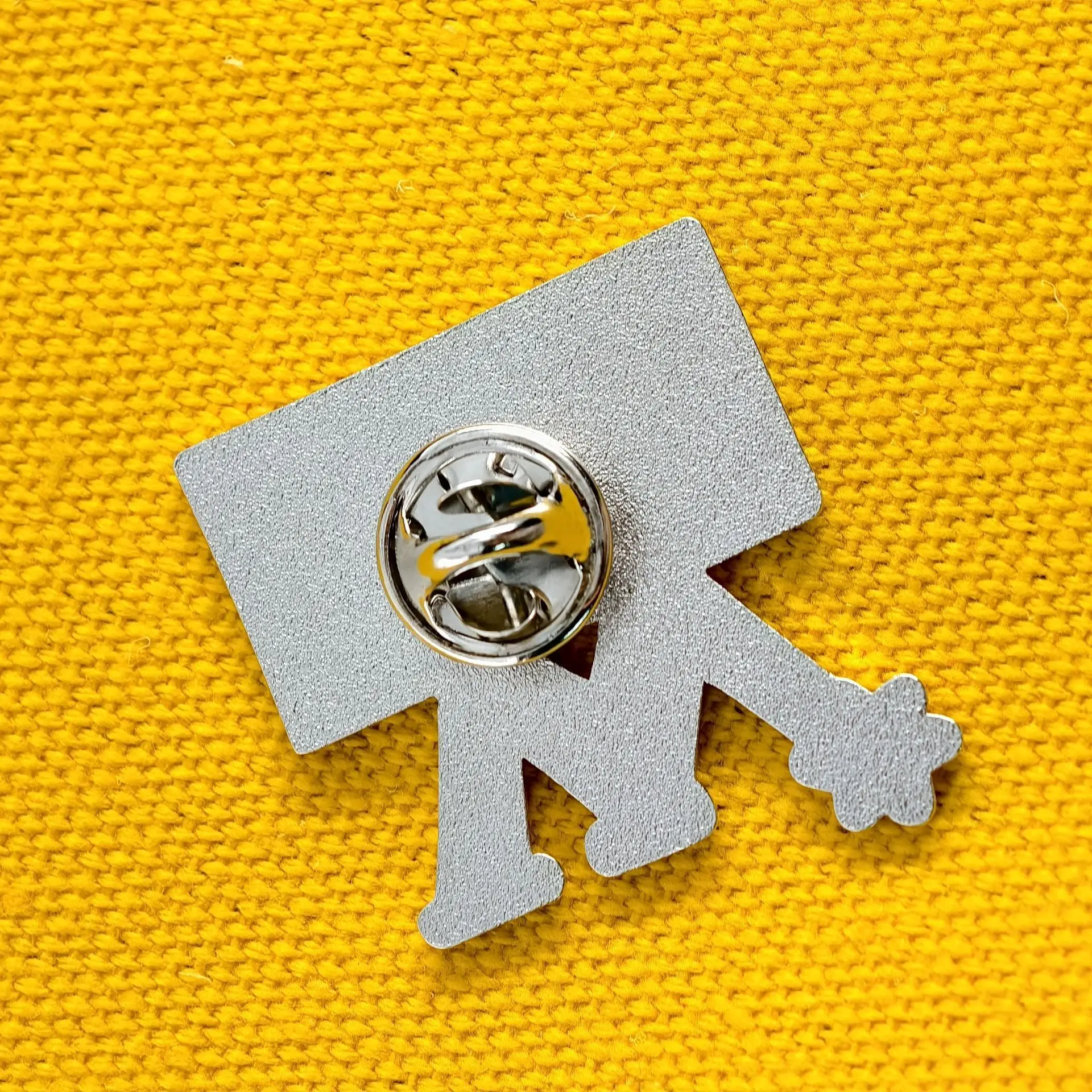 1PC Employee of The Month Glitter Enamel Pin Award Crown Star Lapel Badge for Staff Recognition Decoration Craft Gift