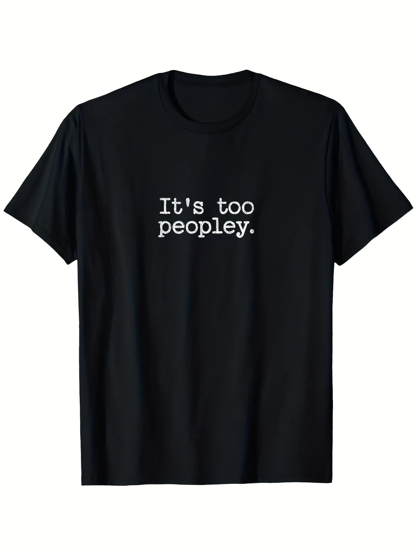 Men'S Fashion Quotes - 울트라 소프트 'It'S Too Peopley' 그래픽