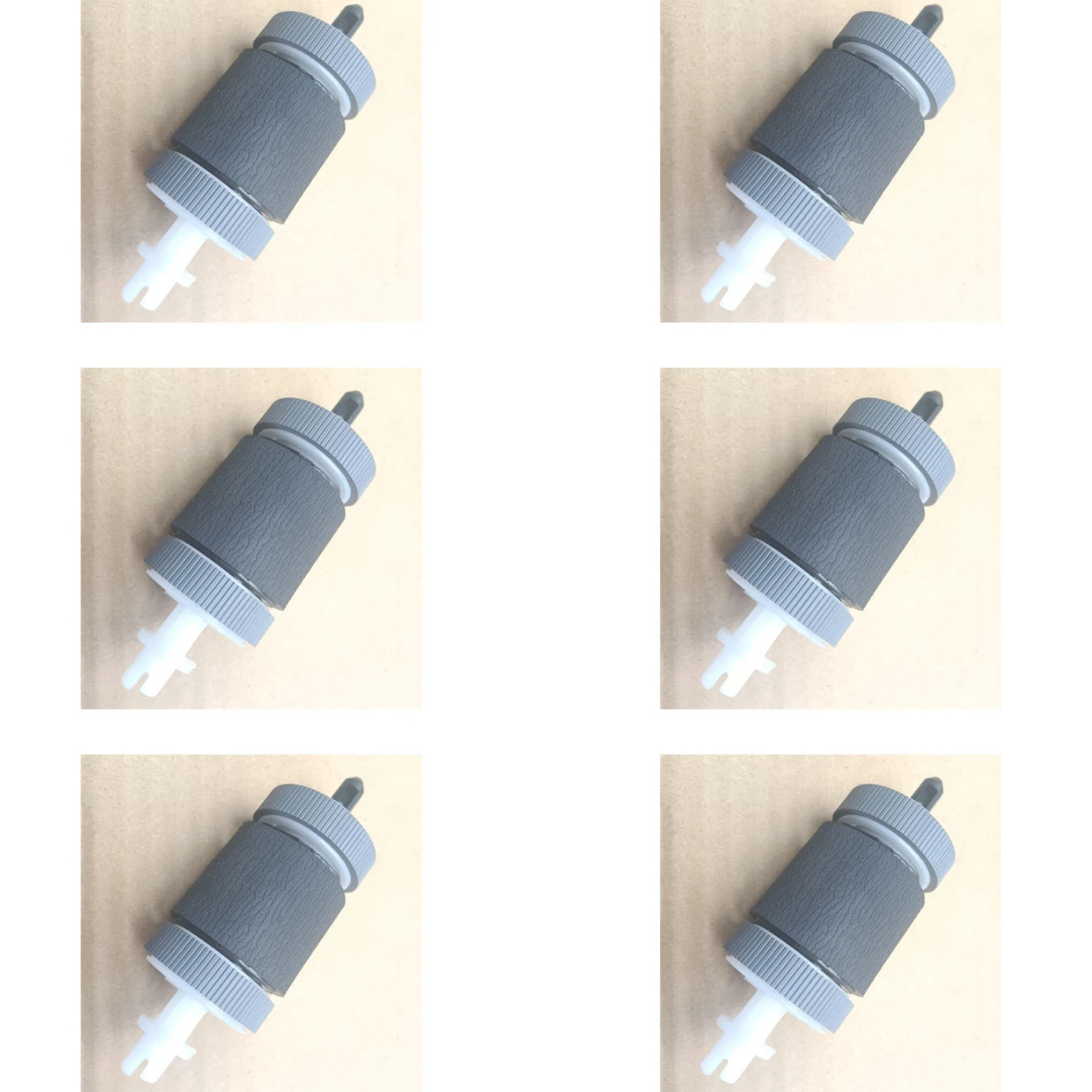 6PCS Pickup Paper Roller Fits For HP 500 M3027 M521 3005 P3005 P3015 M3035 M525