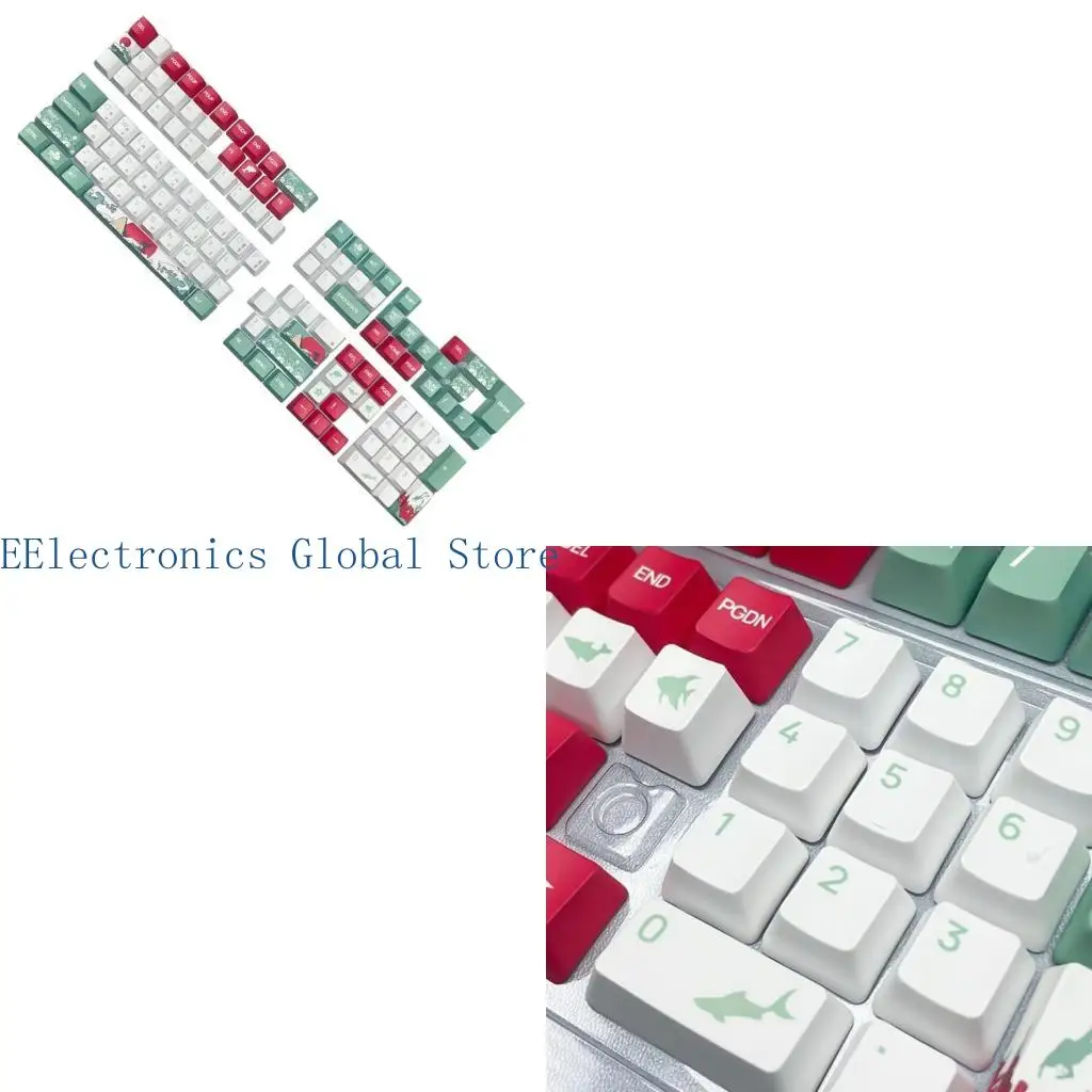 أغطية مفاتيح PBT عالية الجودة 462B أغطية مفاتيح كورية لكتابة لمسات مريحة أغطية مفاتيح ميكانيكية للوحة المفاتيح أغطية مفاتيح #1