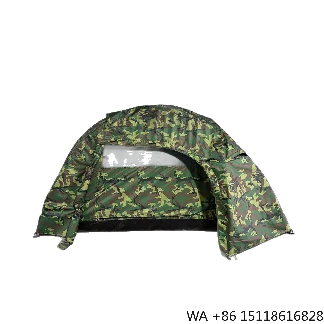 Tente de camping extérieure hautement imperméable pour une personne, double couche, une chambre, adaptée au camping trois saisons