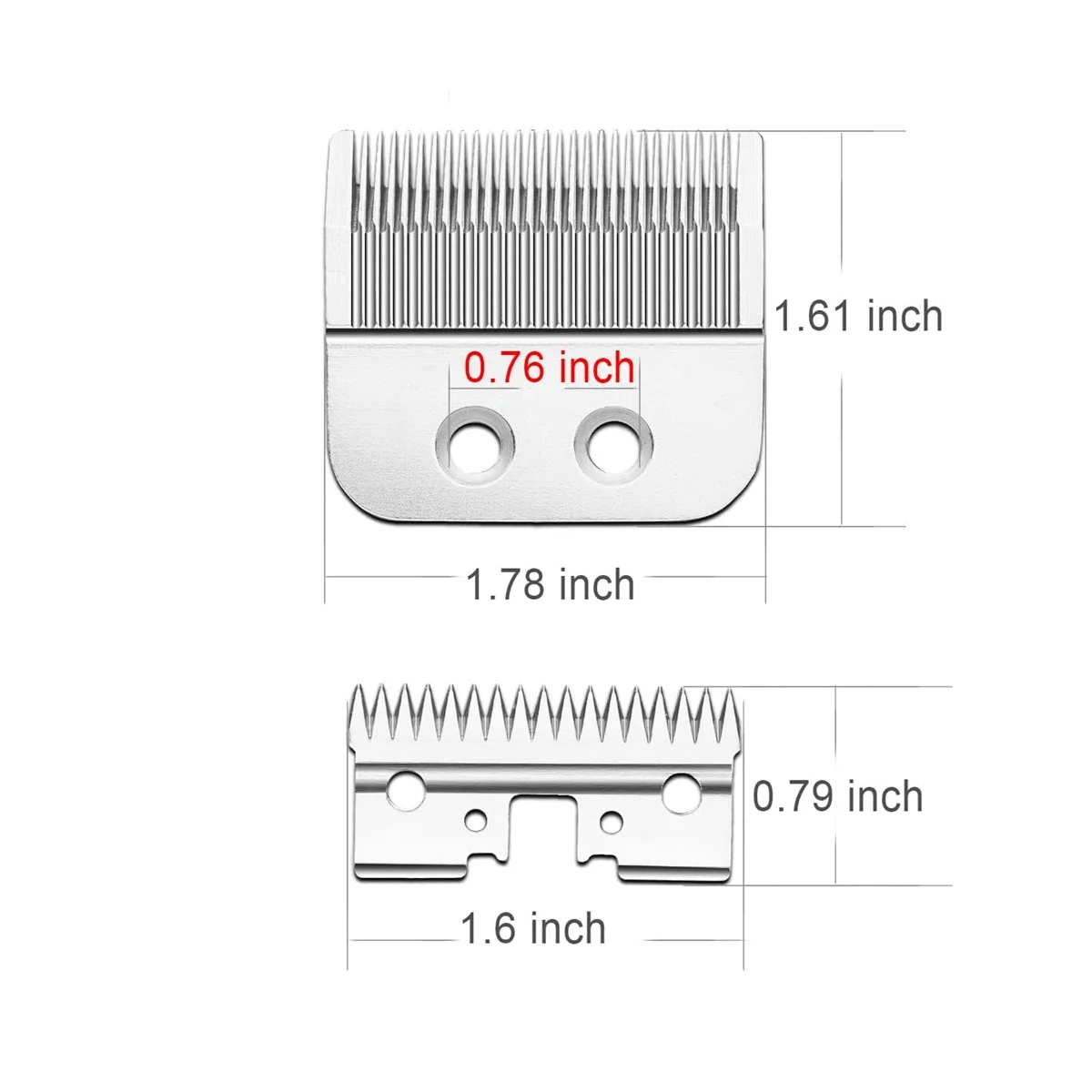 Replacement Blade 22995 for Andis Master PM-1 Speedmaster Clippers Replacement Blades 22995