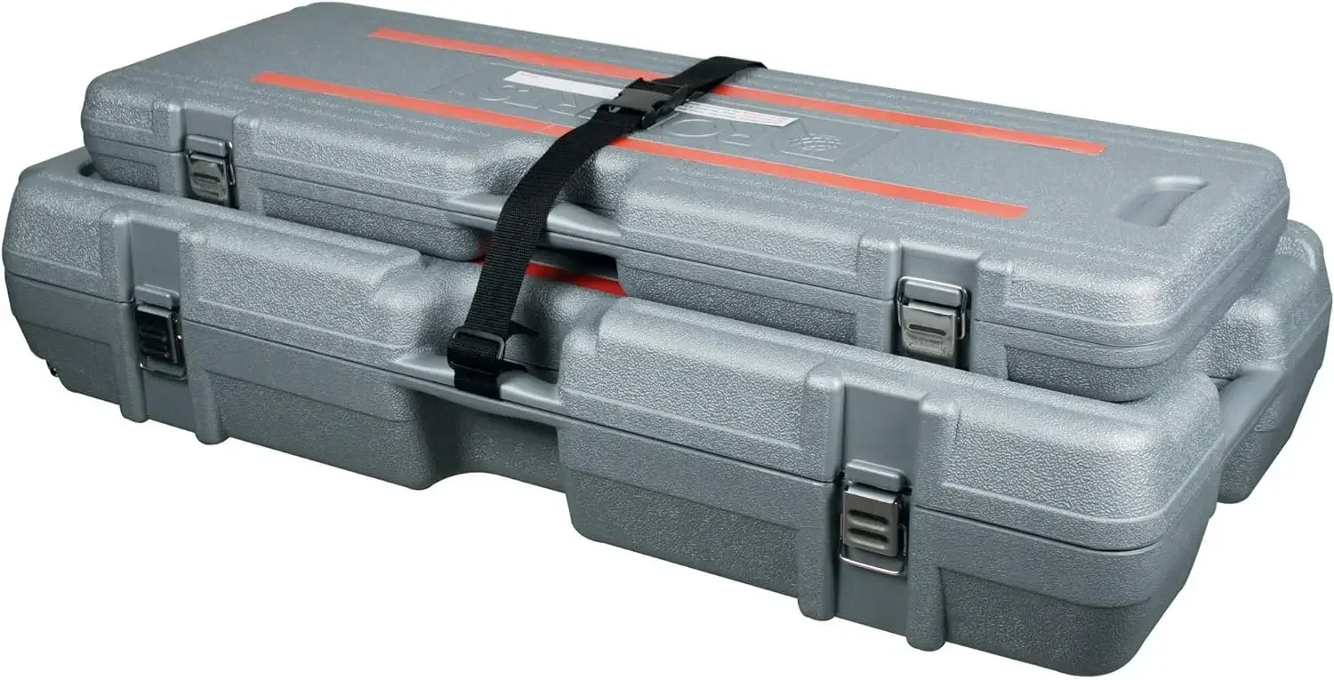 Kit de valor 10-254V Maca de carpete Power-Lok com 17 posições de travamento e bloco traseiro de 18 polegadas com rodas,