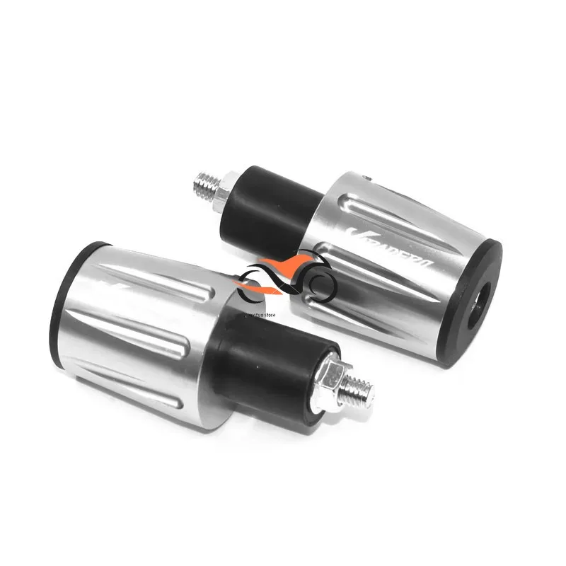 Motorcycle Handlebar Grips Handle Bar Cap End Plugs For XL1000V Varadero XL1000 XL125 V XL 1000 125 V Varadero Accessories