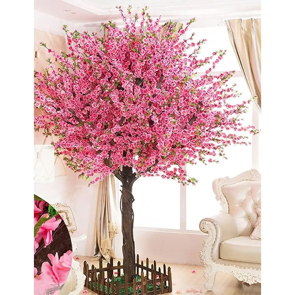 

Elegant Artificial Cherry Blossom Trees, Pink Sakura for Indoor or Outdoor Use (6ft Tall/1.8m)