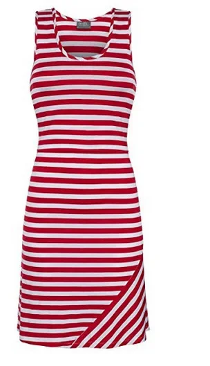 Maternity Nursing Tank Top Sleeveless Striped Dress Baby  Mom Nursing Women Wear