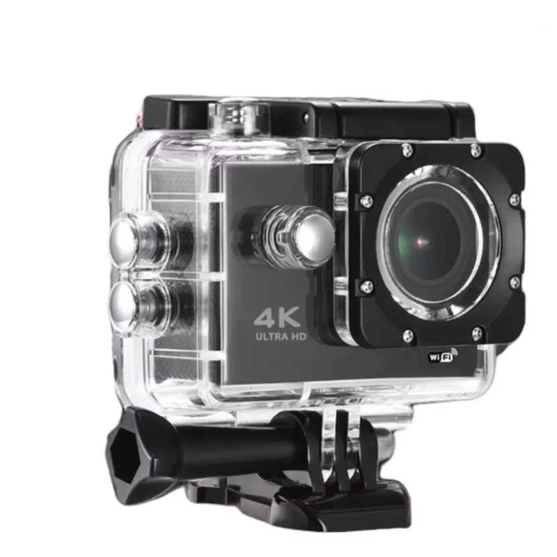 

STLF New DV Mini Smart HD Outdoor Waterproof WiFi 4K Action with External Microphone