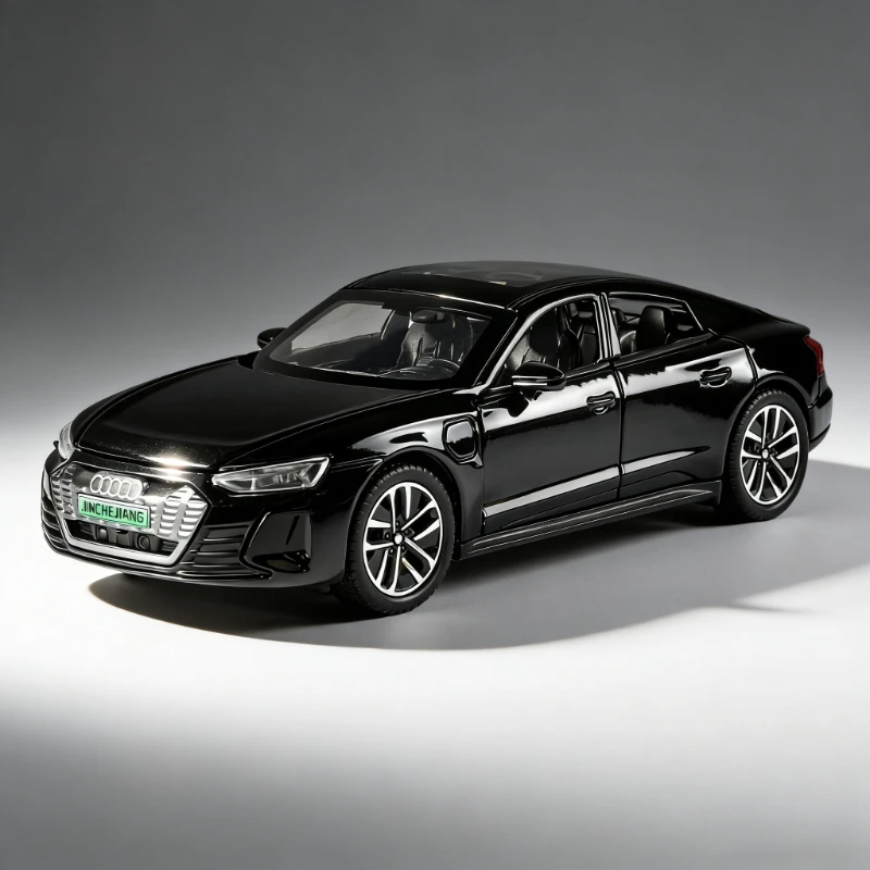 

Модель автомобиля GT из сплава металла в масштабе 1:32, имитирующая реалистичные звуки и свет, с функцией отката назад, игрушка-украшение.