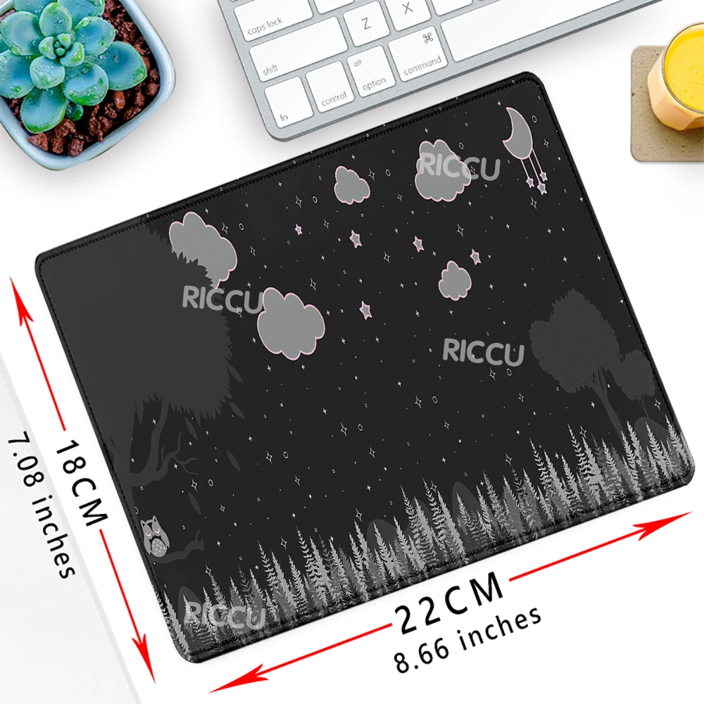 Large Black Cloud Mouse Pad Kawaii Cartoon Desk Mat Anti-slip Rubber Extended 900x400 Table Mat Gaming Keyboard Pad Carpet Rug