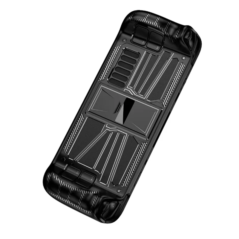 Para Steam Deck Case TPU Grip Acessórios de capa protetora contra choque (A)