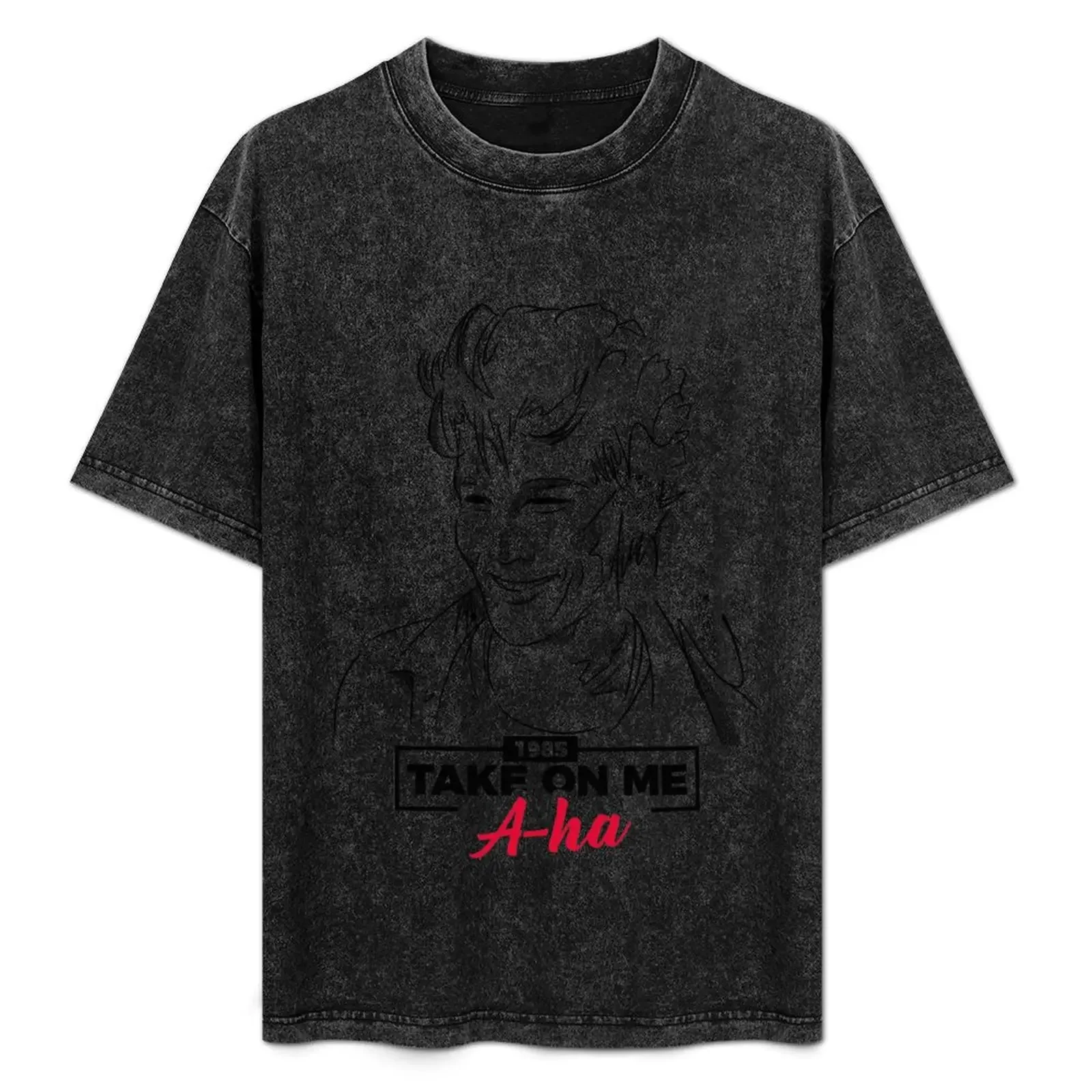 

Morten Harket in Take On Me - a-ha T-Shirt Casual Loose Short Sleeve Tee for Men