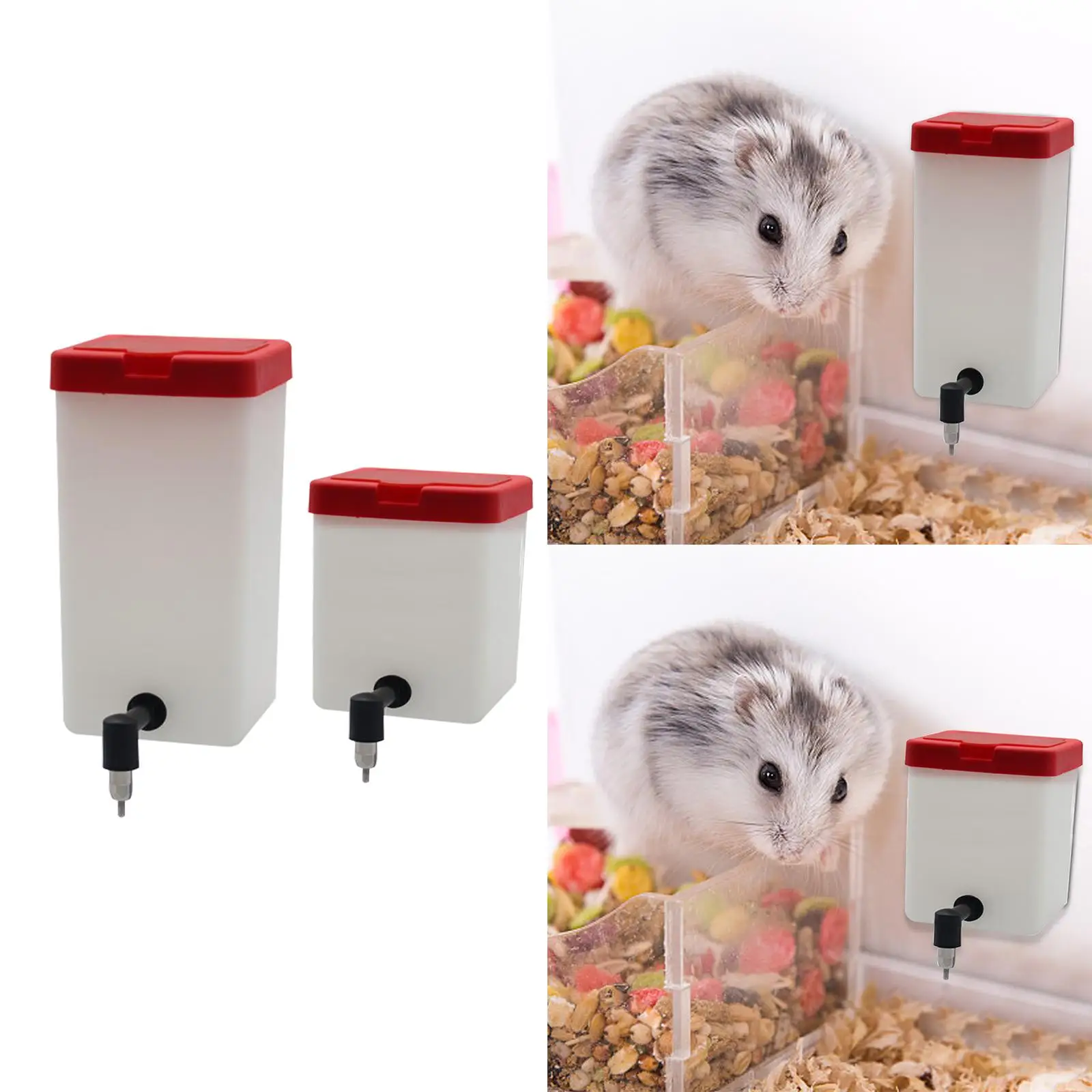 Automatic Drinker Dispenser Drinking Bowl Hanging Rabbit Chicken Quail