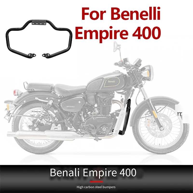 

Protective Frame for Benelli Empire 400 Modified Bumper Retro Bumper High Carbon Steel Anti Drop Bar Body Protective Frame 2024