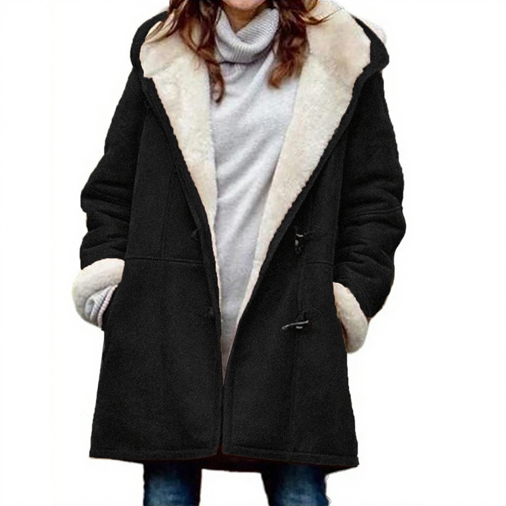 

Повседневная куртка с хлопковой подкладкой и длинными рукавами, дизайн с прямыми рукавами, удобный женский топ, модная тенденция, верхняя одежда