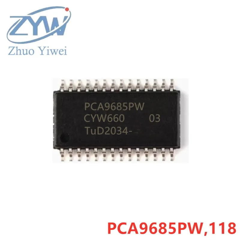 

100% новый PCA9685PW,118 PCA9685PW PCA9685 28-TSSOP I2C 5V источник напряжения