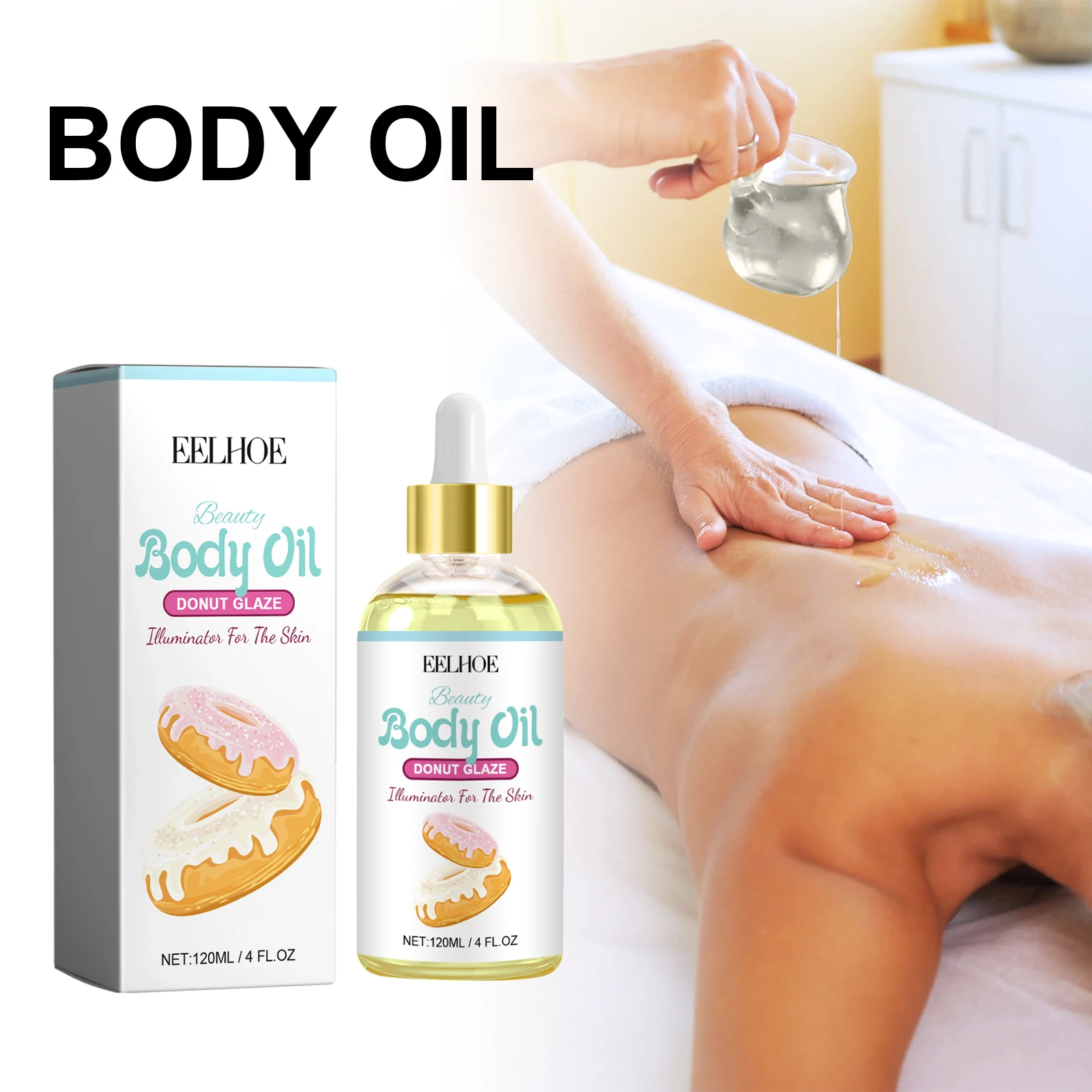 

Эфирное масло для ухода за телом EELHOE Глубоко увлажняет кожу, восстанавливает влагу, эффективно снимает сухую кожу.