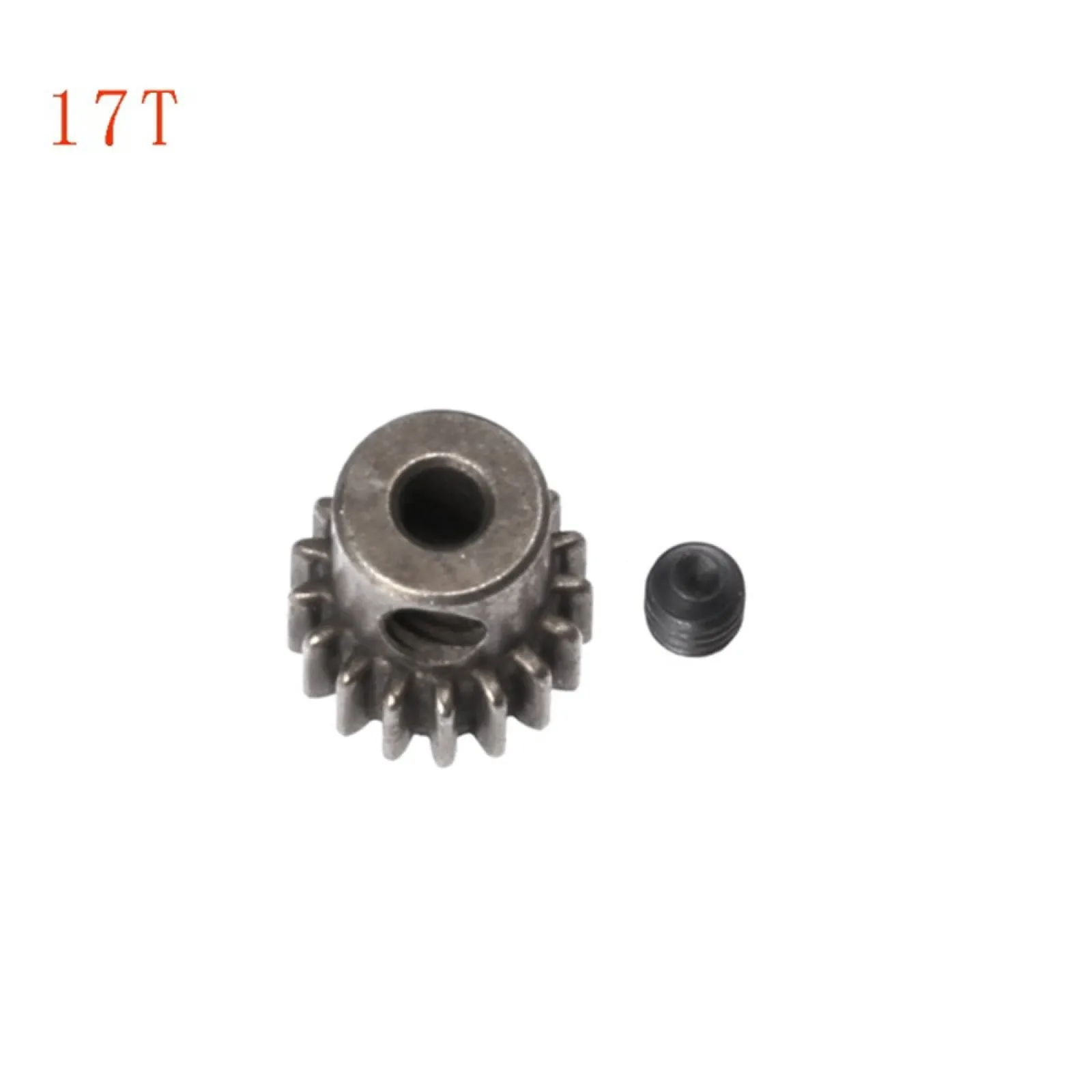 M0.6 5mm 64T y M0.6 3.175mm 17T 21T 26T 29T engranaje de Motor de Metal de acero para Hsp 94123 94111 94107 94170 piezas de coche modelo RC