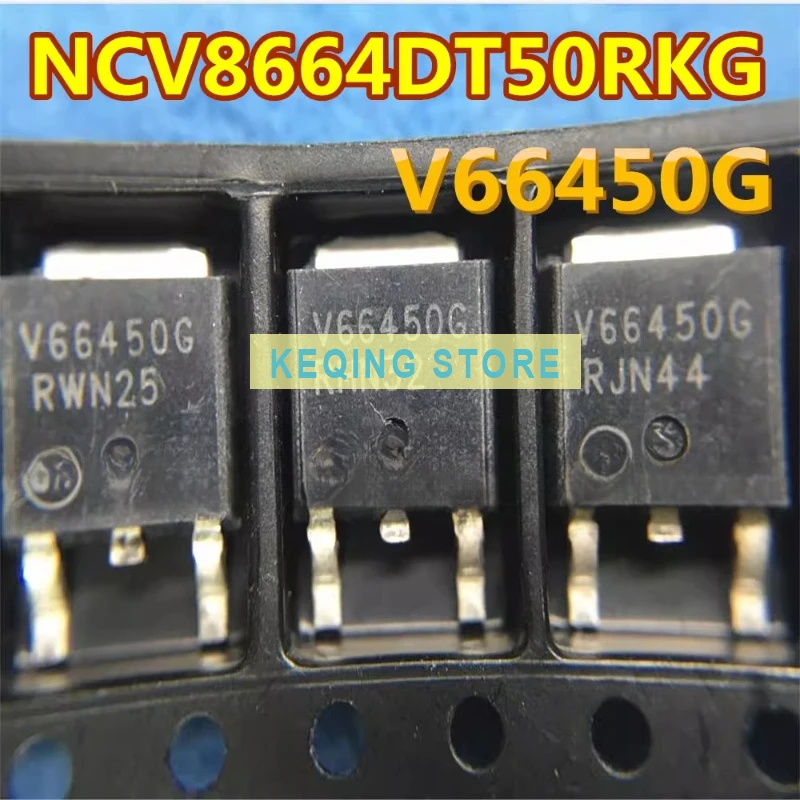 10PCS Used+Not NEW+Send after Measure NCV8664DT50RKG TO-252