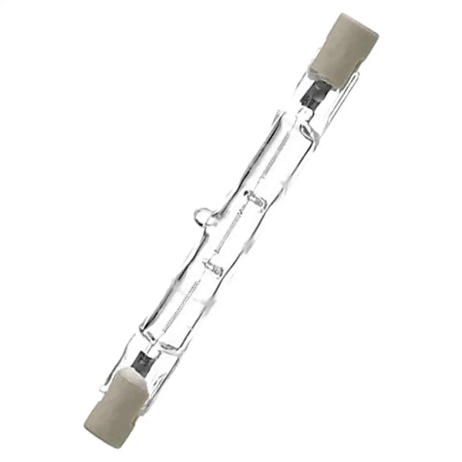 R7S Halogen Linear Light Bulb 360° Beam Angle Tungsten Linear Bulb Floodlight Warm White for Floor Streetlight Construction