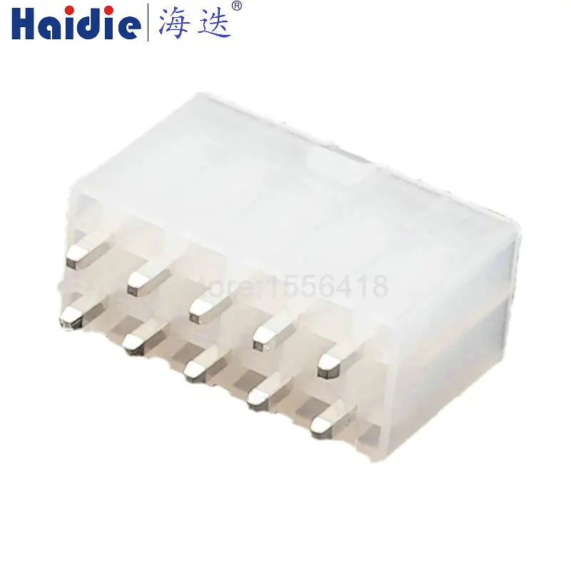 1-50 sets 10pin auto wiring harness plug cable electric plug connector