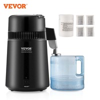 VEVOR Water Distiller 4L 1.05 Gallon Pure Water Purifier Filter For Home Countertop 750W Distilled  WaterMakerInterior Distiller