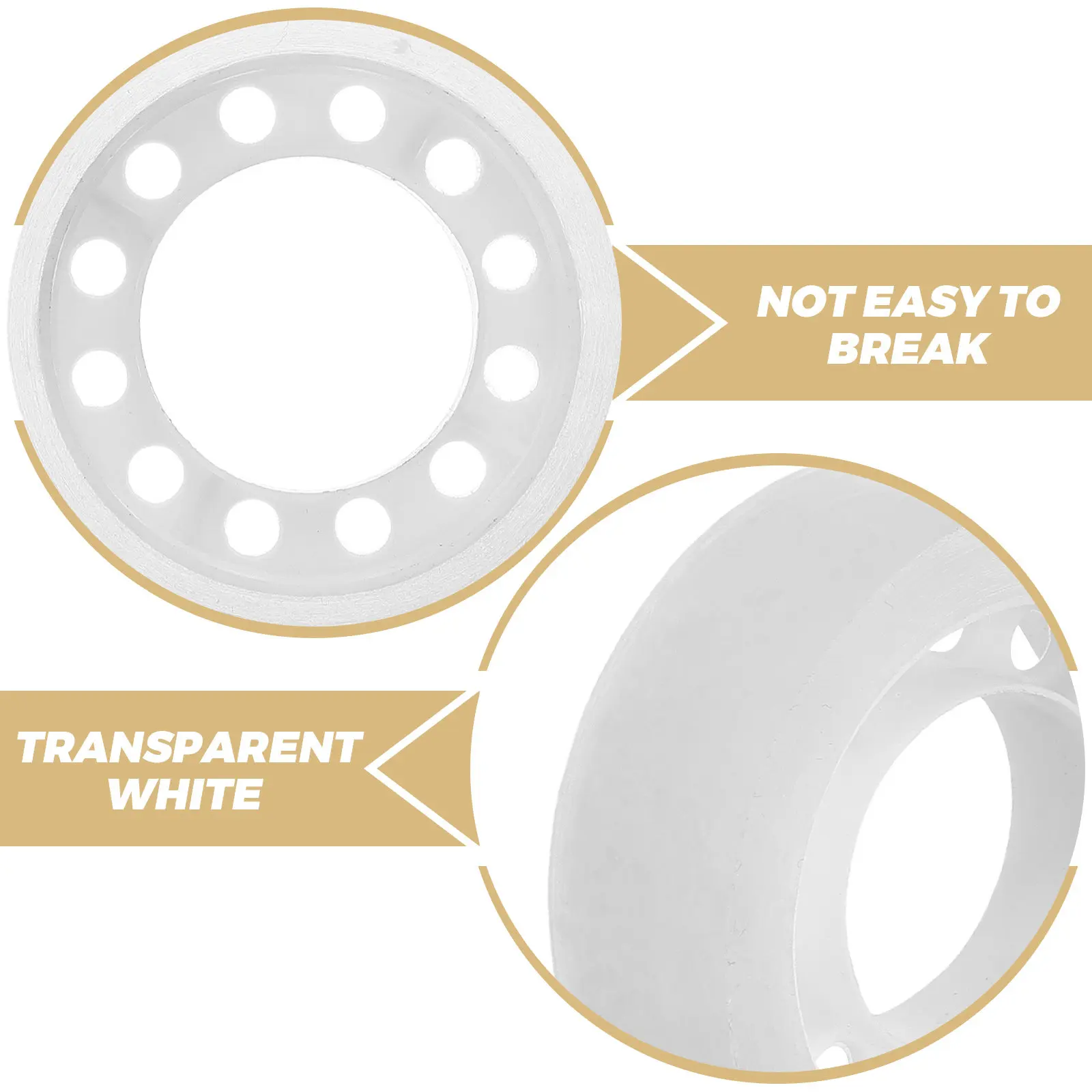 16 Rolos de Fita Adesiva Transparente Refil, Fita Adesiva Clara para Escritório e Escola, Material Bopp Forte e Resistente a Rasgos