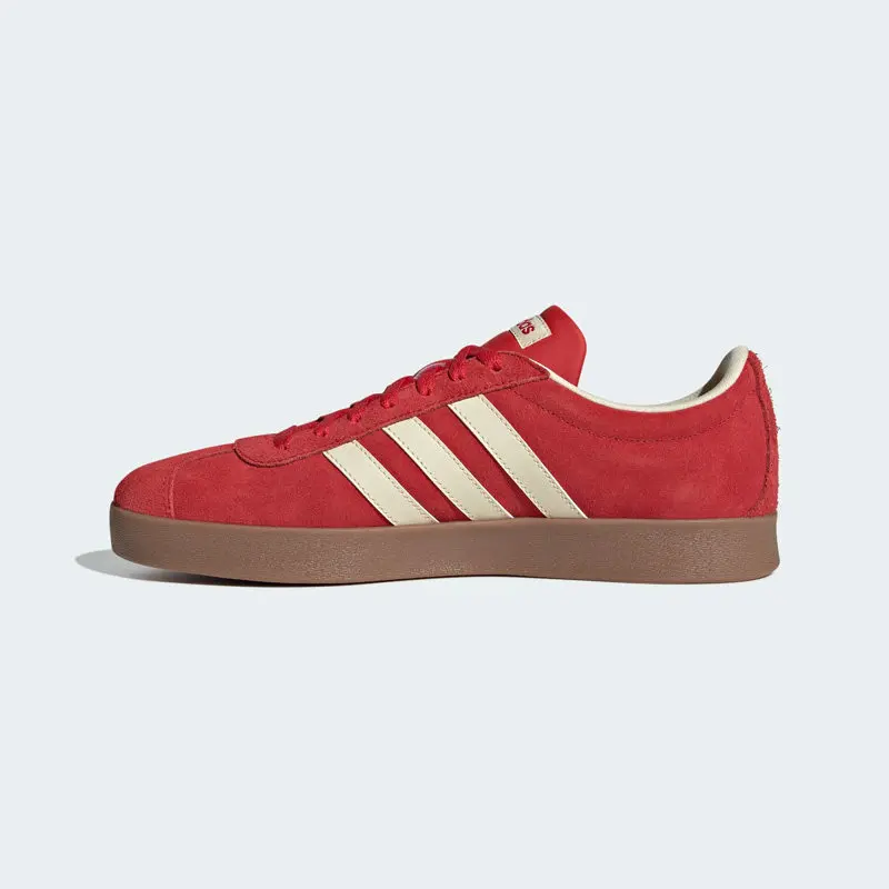 Adidas KK3774 Low Top Skate Sneakers Suede Upper Rubber Outsole Classic Three Stripes Retro Daily Casual Shoes