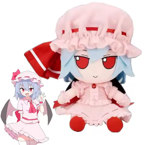 Anime TouHou Project Smoke Plush Toys Fumo Remilia Scarlet Flandre Lolita Cosplay Plushie Dolls Stuffed Pillow Christmas Gifts