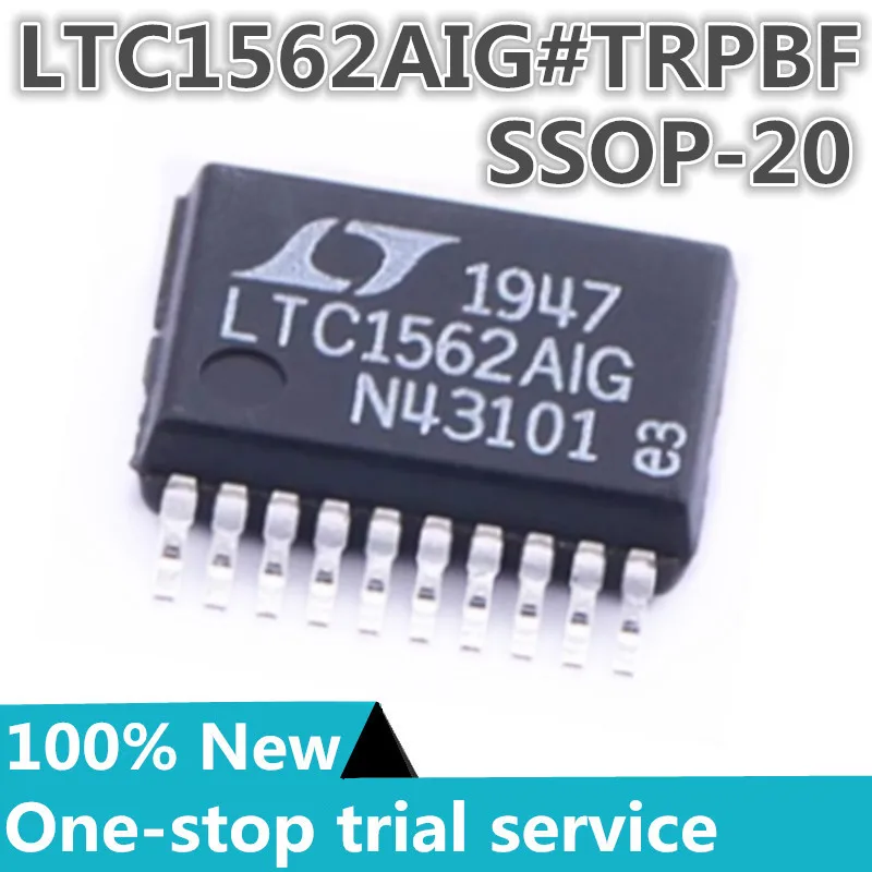 

2-100pcs %New original LTC1562AIG#TRPBF LTC1562AIG package SSOP-20 switched capacitor filter