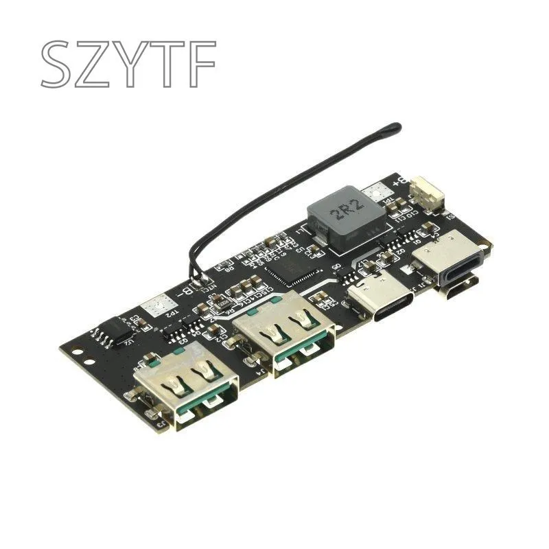 22.5W Quick Charging Mobile Power Module QC4.0 PD3.0 5 Port Dual USB Mobile Power Bank Circuit Board Protection Diy Motherboard