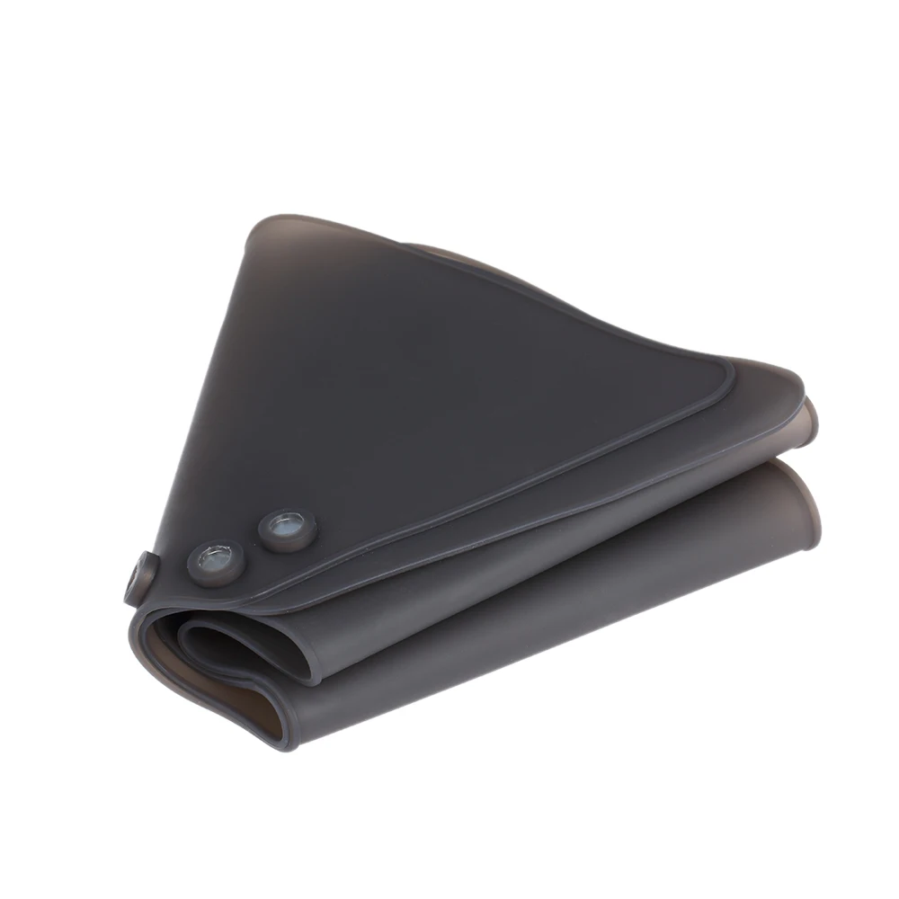 Haircut Neck Cape Wrap Collar Shield Waterproof Silicone Hair Coloring Cuttin Barber Hairdressing