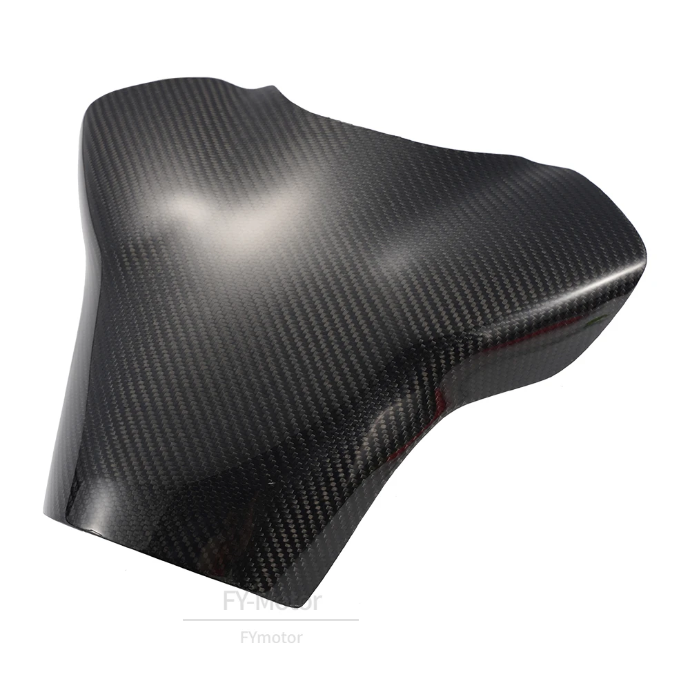 Motorcycle Carbon Fibre Fuel Tank Shelter Protect Carbon Fiber Cover Fit For YAMAHA YZF R1 YZFR1 2007 2008