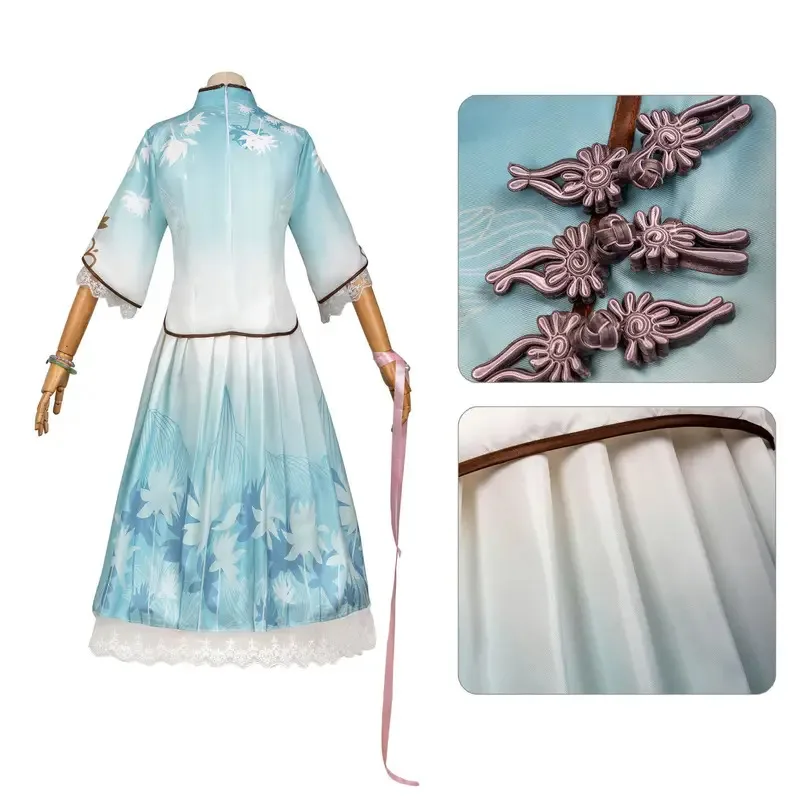 Disfraz de Xi Shi, disfraz de Arena of Valor Xishi, poesía en Jiangnan, vestido largo chino, traje de convención de juegos de Anime Aoqun