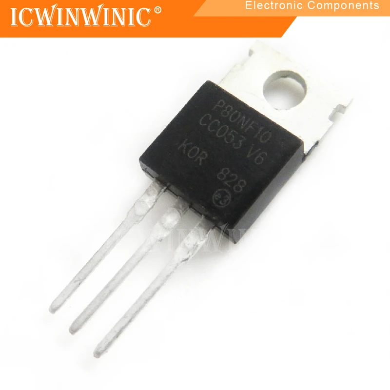 10 шт. STP80NF10 P80NF10