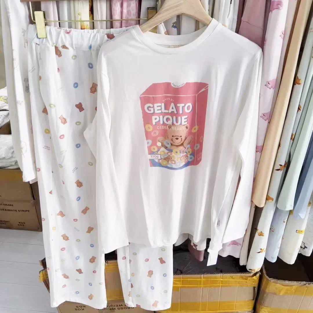 Pajamas Set Matching Set New Products Room Wear Ladies Pajama Sets Women Two-piece
