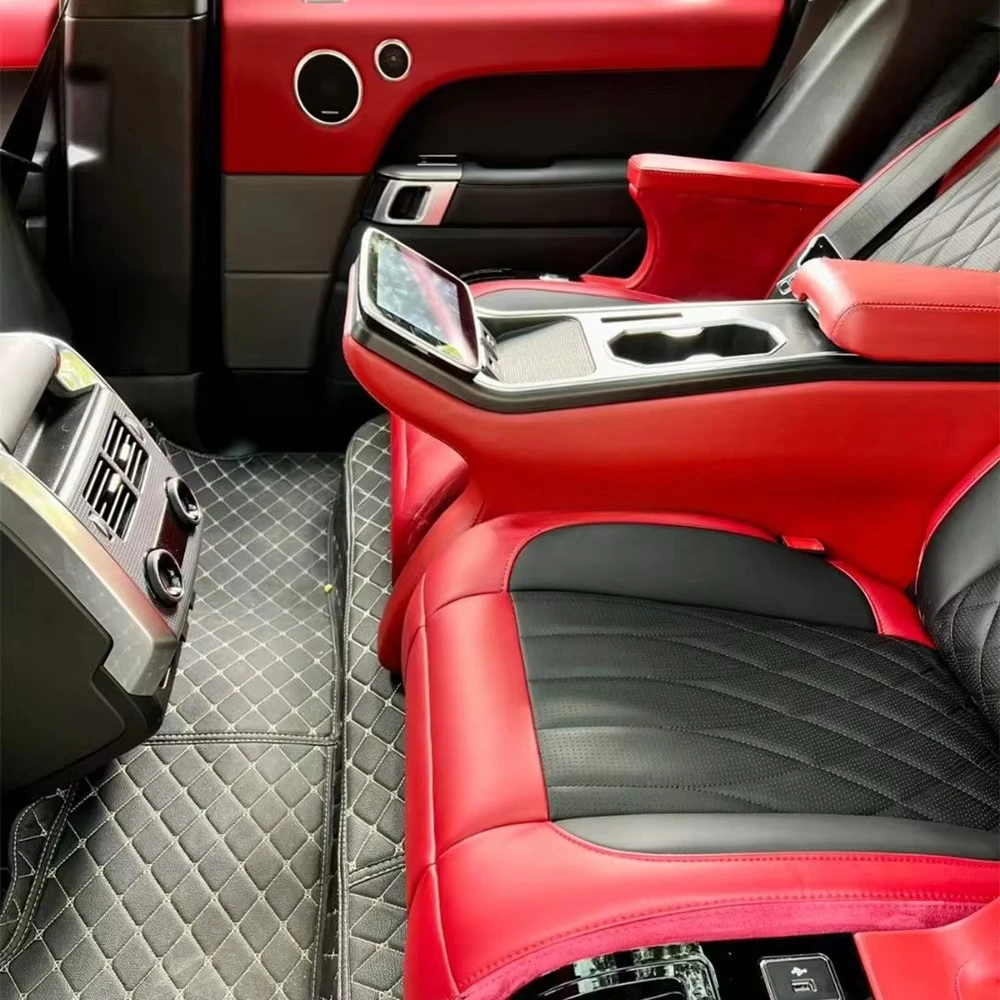 Modified Car Seats Interior Upgrade Electric Seats with Center Console Massage Touch Screen for Range Rover