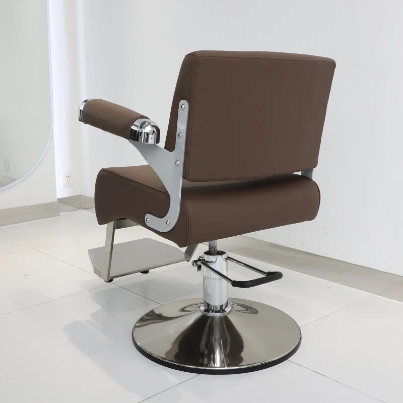 Hairdressing Shop Chair High End Hair Salon Dedicated Barber Shop Stool Cutting Chair Hot Dye Seat Accessories Furniture