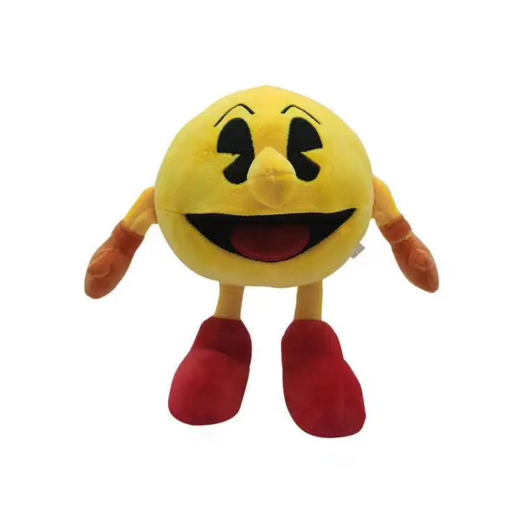 New Pac Man Boxer Plush Toy Game Cartoon Doll Children's Cartoon Cotton Soothing Toy Anime Plush Children's Christmas Gift