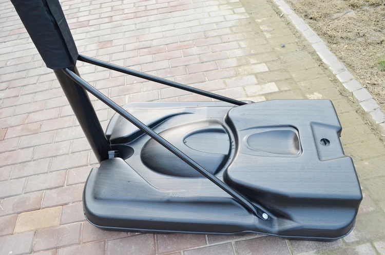 China atacado melhor cesta de basquete ajustável com suporte de basquete de bola de cesta traseira de aço