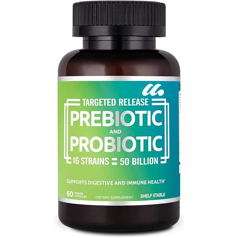 

Probiotics and prebiotic supplements - Men's and women's immune and digestive health