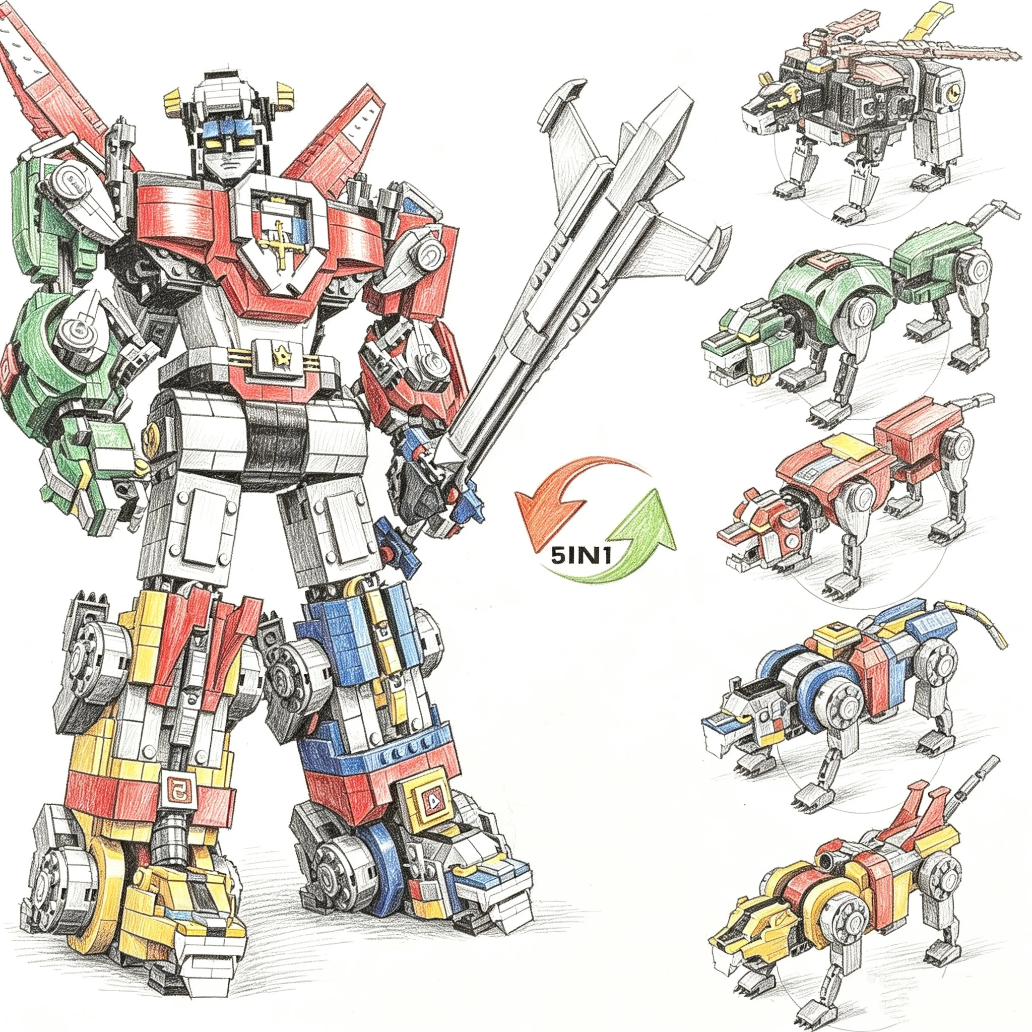 Model Baru 2026 Voltron Defend - Model Kit Voltron ulasan dan harga
